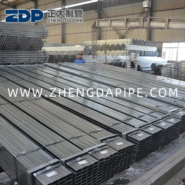 20X20 200X200 Pajp Rettangolari Pre Galvanzied