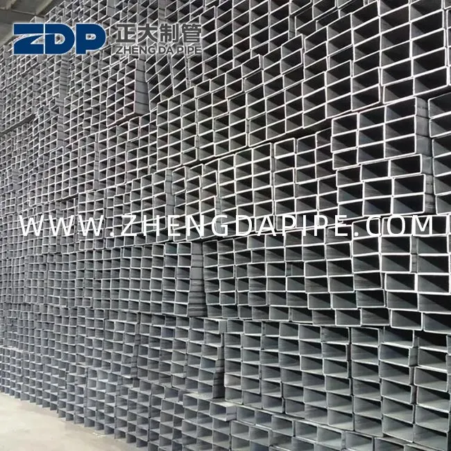 EN10219 GI Pajp tal-Azzar Rettangolari