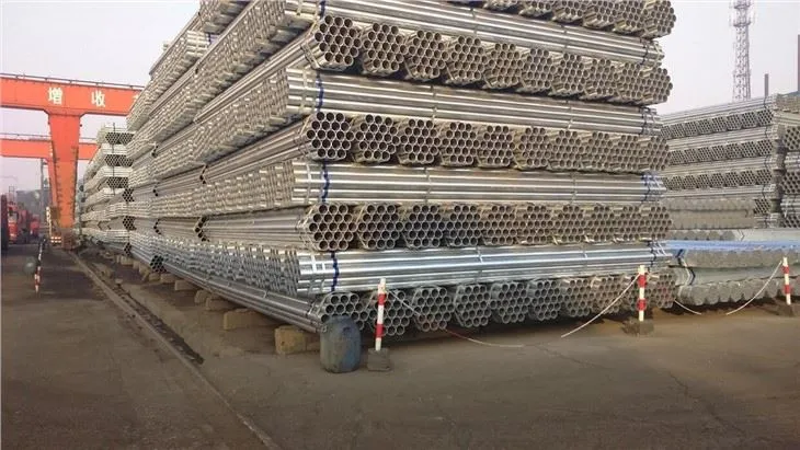 Tubu Tond Galvanizzat