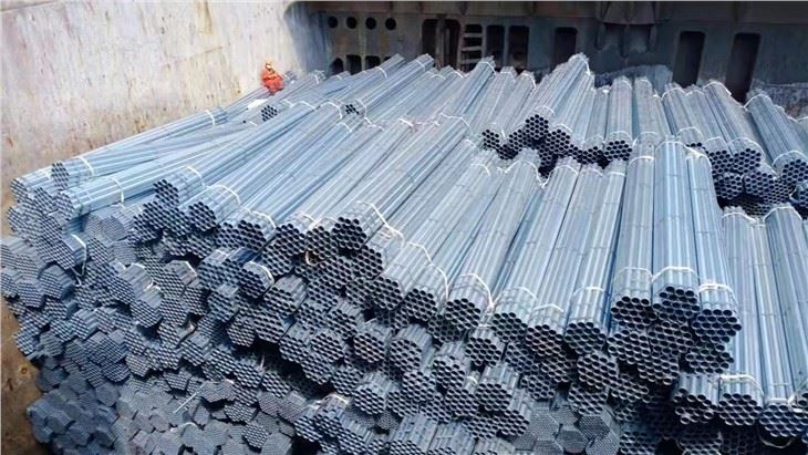 Tubu ta 'l-Azzar Galvanizzat Hot Dipped B'Kisi taż-Żingu ta' 50 Micron