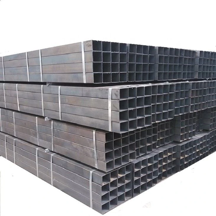 ASTM A36 Carbon Steel Square U Rettangolari Hollow Sezzjoni SHS RHS Square Steel Pipe Tube