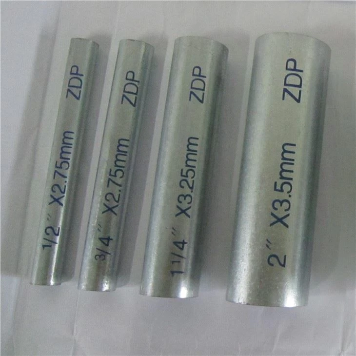ASTM Hot Dip galvanizzat Kisi Round Tube wweldjat Gi Ħadid Azzar Pajp Prezz għall-Istruttura tal-Bini