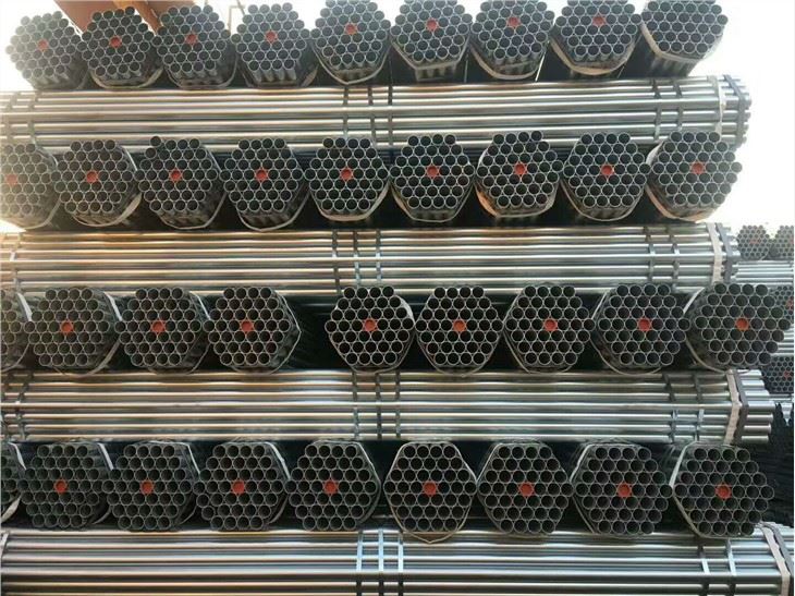 BS 1387/ASTM A53 Pajp ta 'l-Azzar ta' Struttura Galvanizzat Iswed
