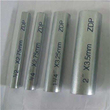 ASTM Hot Dip galvanizzat Kisi Round Tube wweldjat Gi Ħadid Azzar Pajp Prezz għall-Istruttura tal-Bini