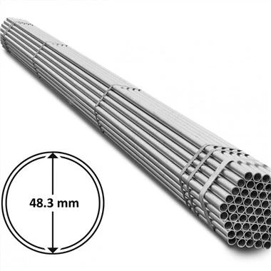 Ixtri Ċina EN39 Standard Scaffold Tubes OD 48.3mm Produtturi