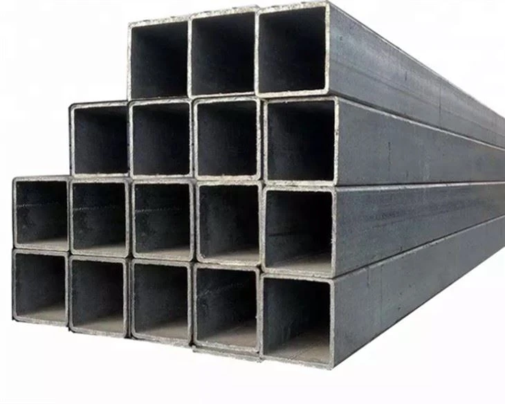 Tubu Kwadru tal-Azzar tal-Karbonju tal-Pipe Iswed Sezzjoni vojta